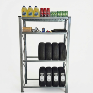 Scaffale porta gomme per garage